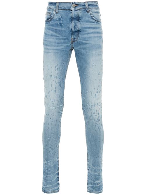 misto cotone nero denim jeans AMIRI | AMDNSY1059PERFECT INDIGO